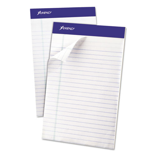 Recycled Writing Pads, Narrow Rule, Politex Green Kelsu Headband, 50 White 5 X 8 Sheets, Dozen