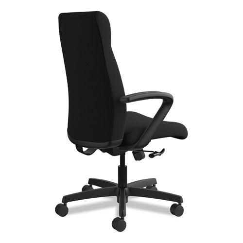 Ignition Series Executive High-back Chair, Supports Up To 300 Lb, 17" To 21" Seat Height, Black