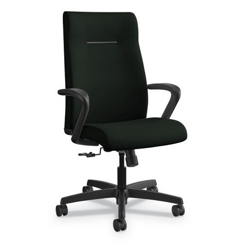 Ignition Series Executive High-back Chair, Supports Up To 300 Lb, 17" To 21" Seat Height, Black