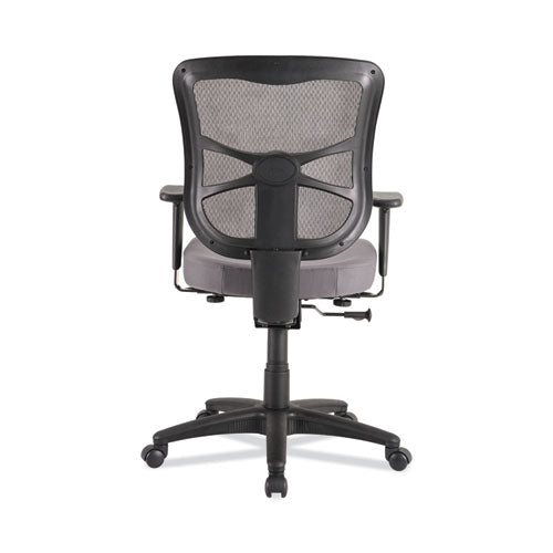 Alera Elusion Series Mesh Mid-back Swivel/tilt Chair, Supports Up To 275 Lb, 17.9" To 21.8" Seat Height, Gray Seat