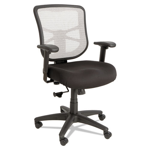 Alera Elusion Series Mesh Mid-back Swivel/tilt Chair, Supports Up To 275 Lb, 17.9" To 21.8" Seat Height, Gray Seat