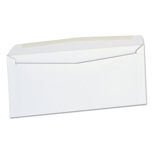 Open-side Business Envelope, 1 Window, #10, Square Flap, Gummed Closure, 4.13 X 9.5, White, 500/box