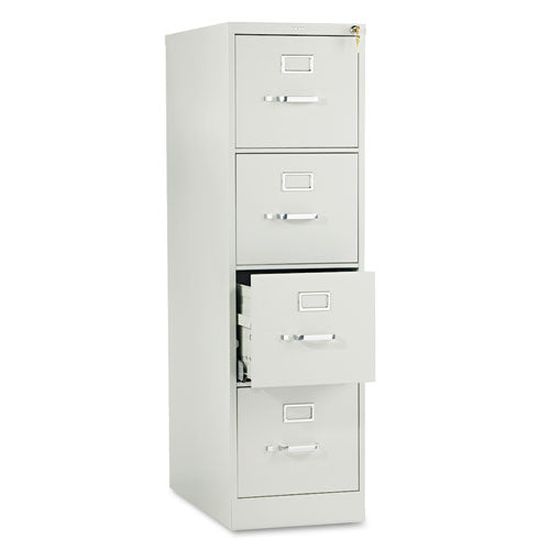 510 Series Vertical File, 4 Legal-size File Drawers, Putty, 18.25" X 25" X 52"