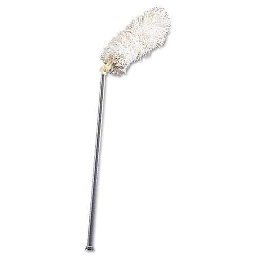 Hiduster Dusting Tool With Angled Launderable Head, 51" Extension Handle