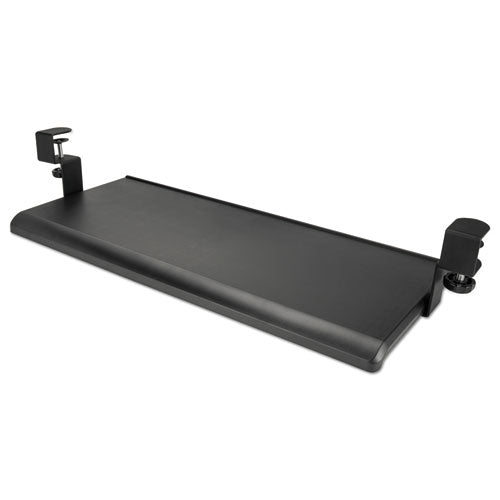 Adaptivergo Clamp-on Keyboard Tray, 30.7" X 13", Black