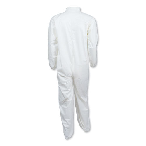 A40 Elastic-cuff And Ankles Coveralls, White, 2x-large, 25/carton