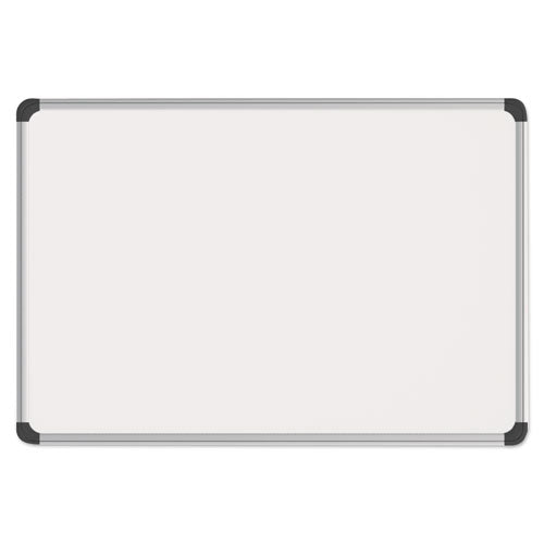 Magnetic Steel Dry Erase Marker Board, 72 X 48, White Surface, Aluminum/plastic Frame