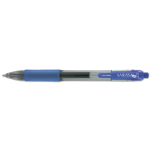 Sarasa Dry Gel X20 Gel Pen, Retractable, Medium 0.7 Mm, Blue Ink, Translucent Blue Barrel, 36/pack