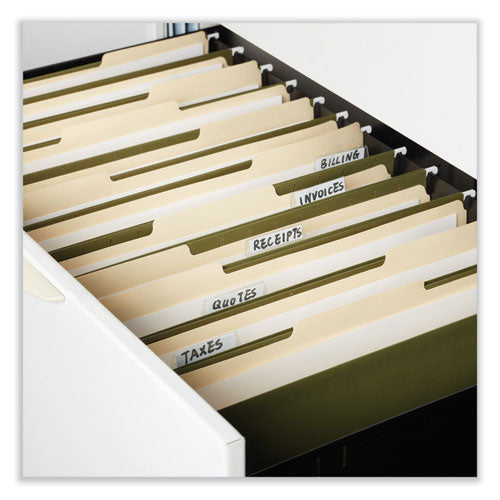 Box Bottom Hanging File Folders, 2" Capacity, Legal Size, 1/5-cut Tabs, Standard Green, 25/box