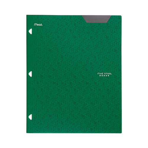 Two-pocket Stay-put Plastic Folder, 11 X 8.5, Assorted, 4/pack