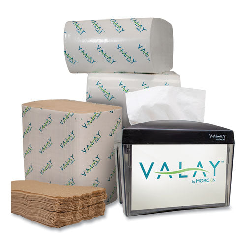 Valay Interfolded Napkins, 1-ply, 6.3 X 8.85, Kraft, 6,000/carton