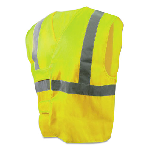 Class 2 Safety Vests, Standard, Orange/silver