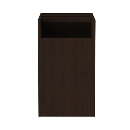 Alera Valencia Series Full Pedestal File, Left Or Right, 2 Legal/letter-size File Drawers, Espresso, 15.63" X 20.5" X 28.5"