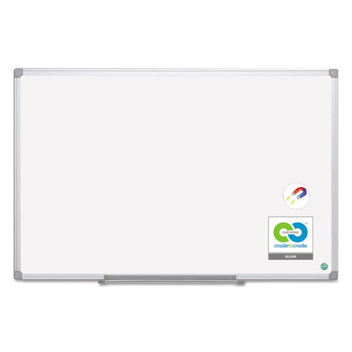 Earth Silver Easy-clean Dry Erase Board, 72 X 48, White Surface, Silver Aluminum Frame