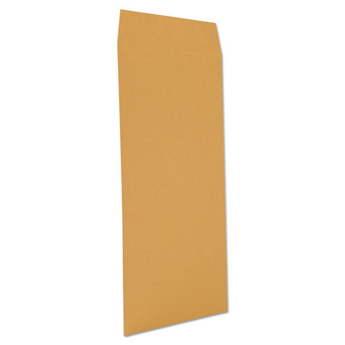 Catalog Envelope, 24 Lb Bond Weight Paper, #10 1/2, Square Flap, Gummed Closure, 9 X 12, Brown Kraft, 250/box