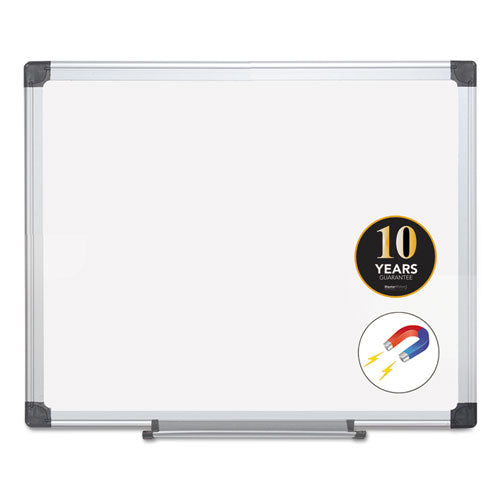 Value Lacquered Steel Magnetic Dry Erase Board, 24 X 36, White Surface, Silver Aluminum Frame