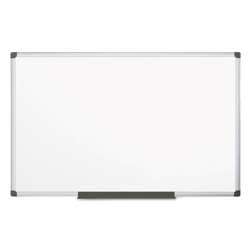 Value Lacquered Steel Magnetic Dry Erase Board, 24 X 36, White Surface, Silver Aluminum Frame