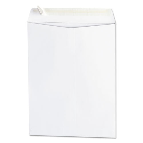 Peel Seal Strip Catalog Envelope, #13 1/2, Square Flap, Self-adhesive Closure, 10 X 13, White, 100/box