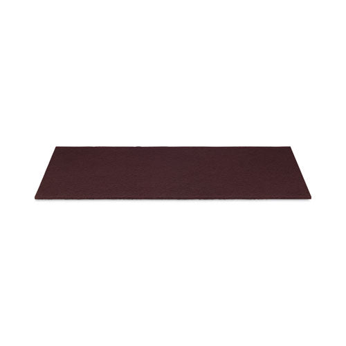 Deep Scrub Pads, 20 X 14, Maroon, 10/carton