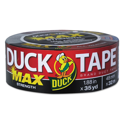 Max Duct Tape, 3" Core, 1.88" X 35 Yds, Black