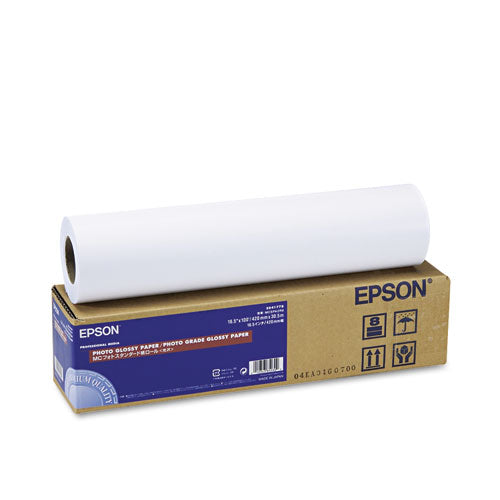 Premium Luster Photo Paper Roll, 10 Mil, 13" X 32.8 Ft, Premium Luster White