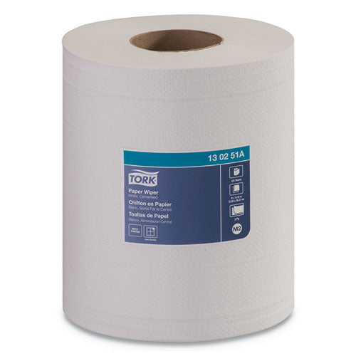 Centerfeed Paper Wiper, 1-ply, 7.7 X 11.8, White, 305/roll, 6/carton