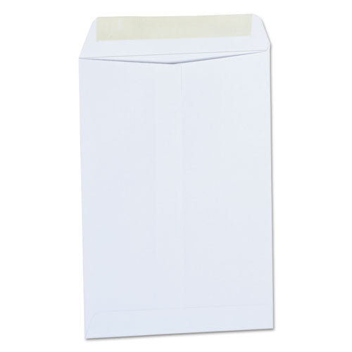 Catalog Envelope, 28 Lb Bond Weight Kraft, #1, Square Flap, Gummed Closure, 6 X 9, Brown Kraft, 100/box