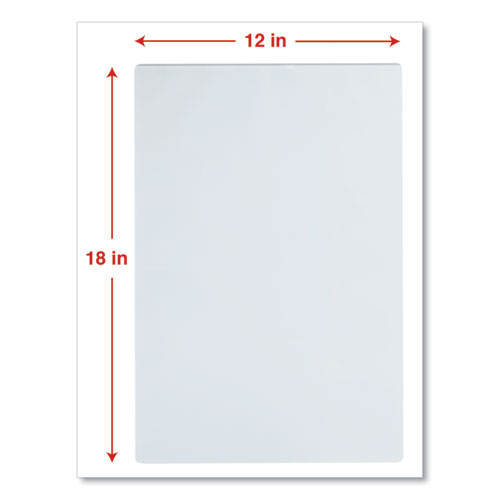 Laminating Pouches, 3 Mil, 18" X 12", Gloss Clear, 25/pack