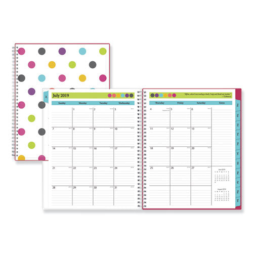 Teacher Dots Academic Year Create-your-own Cover Weekly/monthly Planner, 11 X 8.5, 12-month (july To June): 2022 To 2023