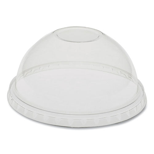 Earthchoice Strawless Rpet Lid, Dome Lid, Clear, Fits 12 Oz To 24 Oz "b" Cups, Clear, 1,020/carton