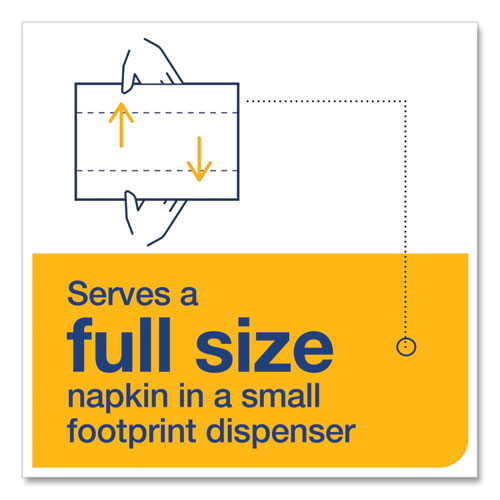 Xpressnap Fit Interfold Dispenser Napkins, 2-ply, 6.5 X 8.39, Natural, 120/pack, 36 Packs/carton