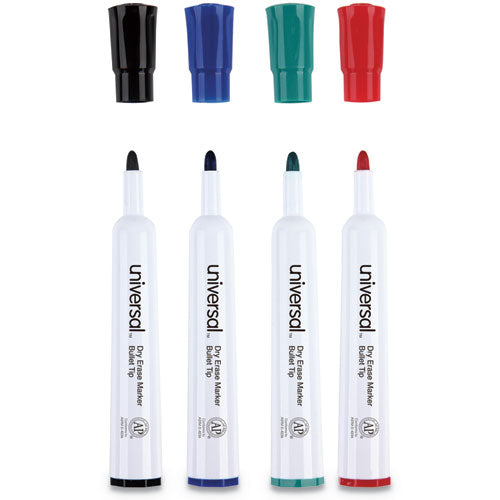 Dry Erase Marker, Broad Chisel Tip, Green, Dozen