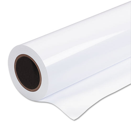 Premium Glossy Photo Paper Roll, 2" Core, 10 Mil, 44" X 100 Ft, Glossy White