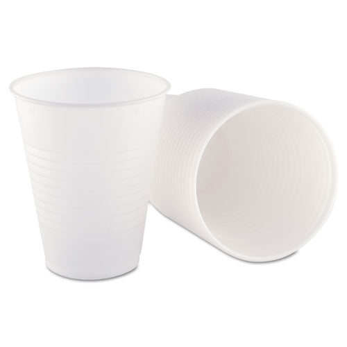 Translucent Drink Cups, 16 Oz, Clear, 80/pack, 12 Packs/carton