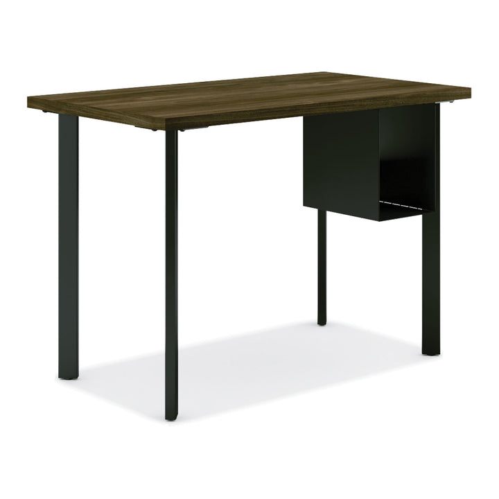 Coze Writing Desk Post Legs With U-storage Compartment, 5.75" X 28", Black, 4 Legs/set