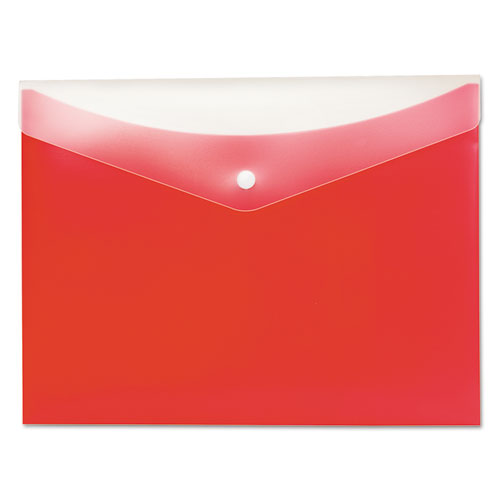 Poly Snap Envelope, Snap Closure, 8.5 X 11, Blueberry