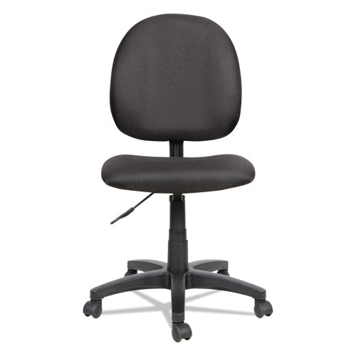 Alera Essentia Series Swivel Task Chair, Supports Up To 275 Lb, 17.71" To 22.44" Seat Height, Black