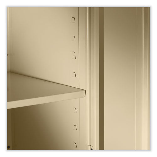 72" High Standard Cabinet (assembled), 36w X 18d X 72h, Light Gray