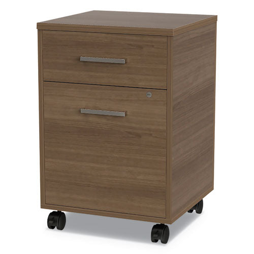 Urban Mobile File Pedestal, Left Or Right, 2-drawers: Box/file, Legal/a4, Ash, 16" X 15.25" X 23.75"