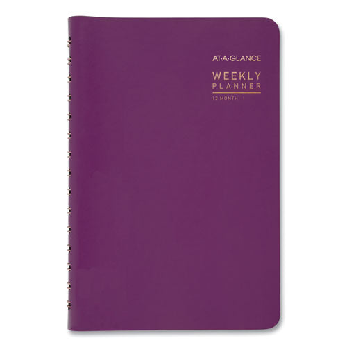 Contemporary Weekly/monthly Planner, Open-block Format, 8.5 X 5.5, Graphite Cover, 12-month (jan To Dec): 2023