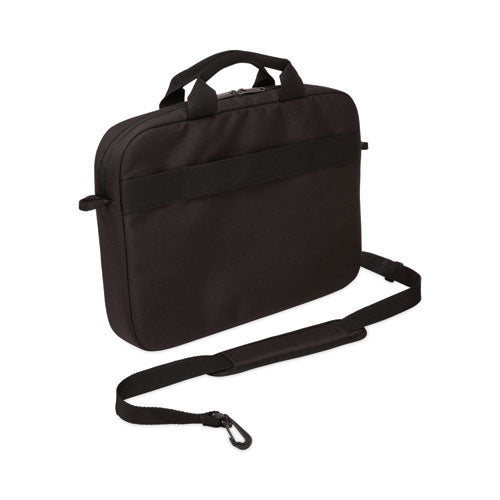 Advantage Laptop Attache, Fits Devices Up To 15.6", Polyester, 16.1 X 2.8 X 13.8, Black