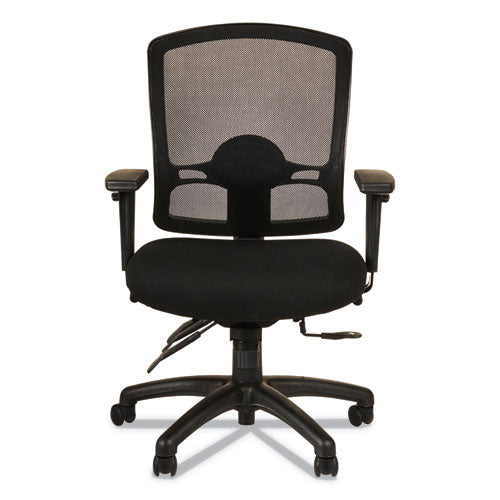 Alera Etros Series Mid-back Multifunction With Seat Slide Chair, Supports Up To 275 Lb, 17.83" To 21.45" Seat Height, Black