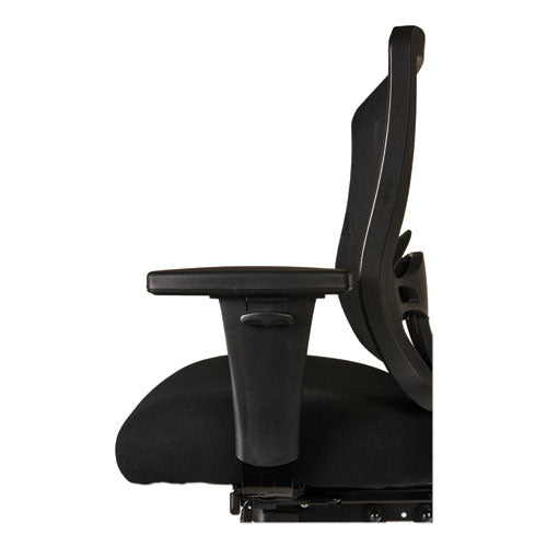 Alera Etros Series Mid-back Multifunction With Seat Slide Chair, Supports Up To 275 Lb, 17.83" To 21.45" Seat Height, Black