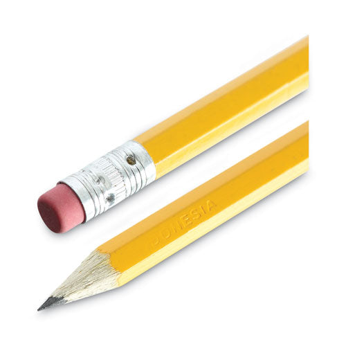 Dixon Oriole Woodcase Presharpened Pencil, HB #2, Yellow, Dozen