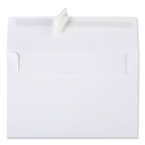 Peel Seal Strip Business Envelope, #a9, Square Flap, Self-adhesive Closure, 5.74 X 8.75, White, 100/box