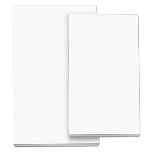 Loose White Memo Sheets, 4 X 6, Unruled, Plain White, 500/pack