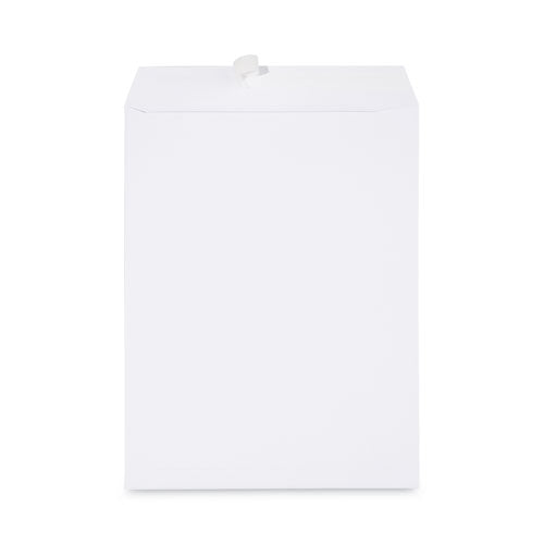 Catalog Envelope, 24 Lb Bond Weight Paper, #13 1/2, Square Flap, Gummed Closure, 10 X 13, White, 250/box