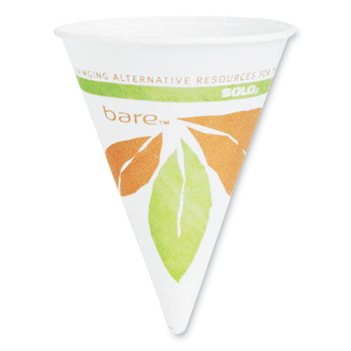 Cone Water Cups, Cold, Paper, 4.25 Oz, Rolled Rim, White, 200/bag, 25 Bags/carton