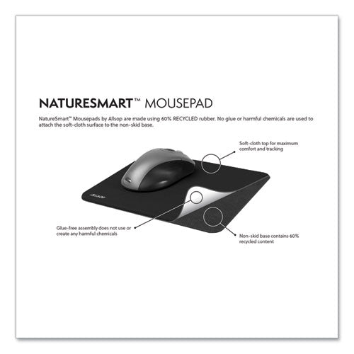 Naturesmart Mouse Pad, 8.5 X 8, Lavender Field Design