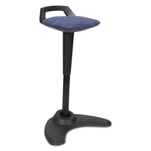 Alera Adaptivergo Sit To Stand Perch Stool, Supports Up To 250 Lb, Black